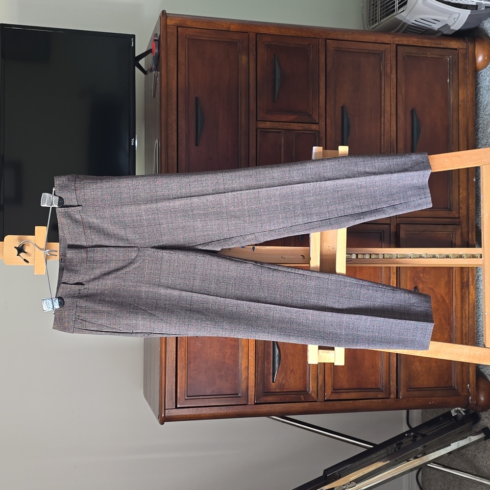 Ann Taylor Factory Plaid Pants